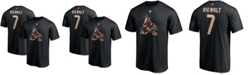 Fanatics Men's Keith Tkachuk Black Arizona Coyotes Authentic Stack Retired Player Nickname Number T-shirt